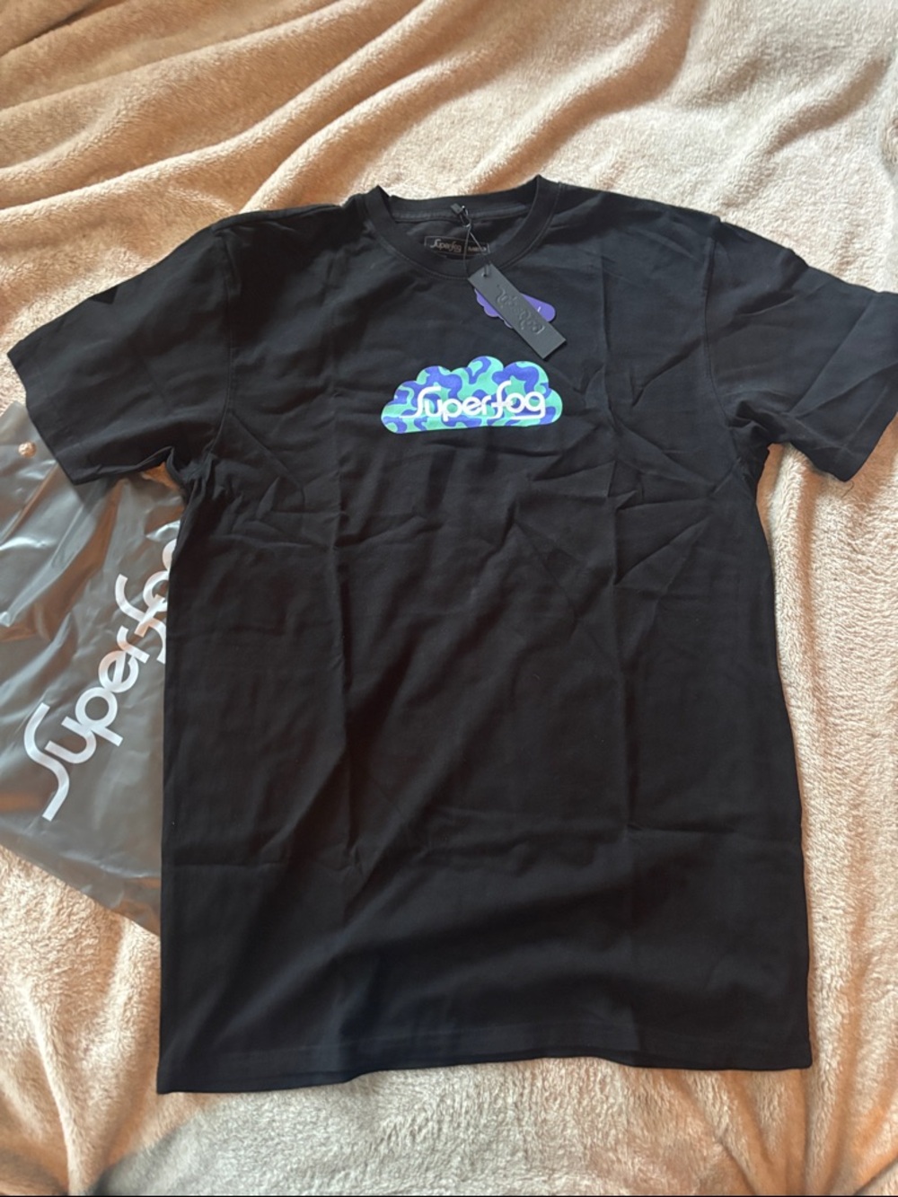 Black Short-Sleeve Logo T-Shirt